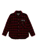 Stain Shade checked jacket - Red