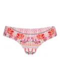 Temperley London Pomegranate floral-print bikini set - Pink