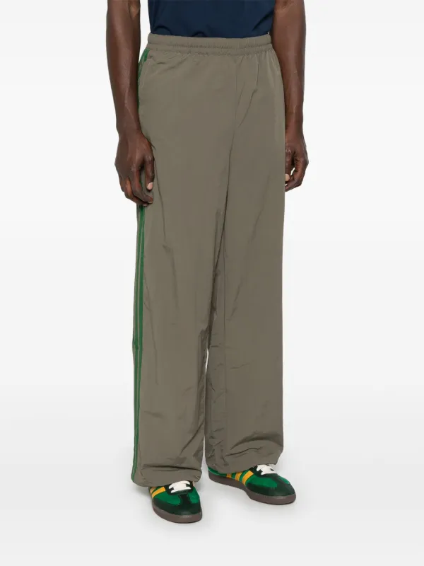 Adidas x Brain Dead flocked-logo Trousers | Green | FARFETCH