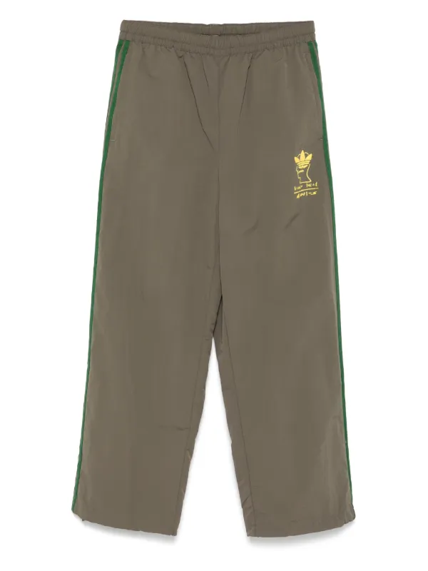 Brain Dead adidasトラックパンツ Brain Dead x Adidas Track Pant - Brown