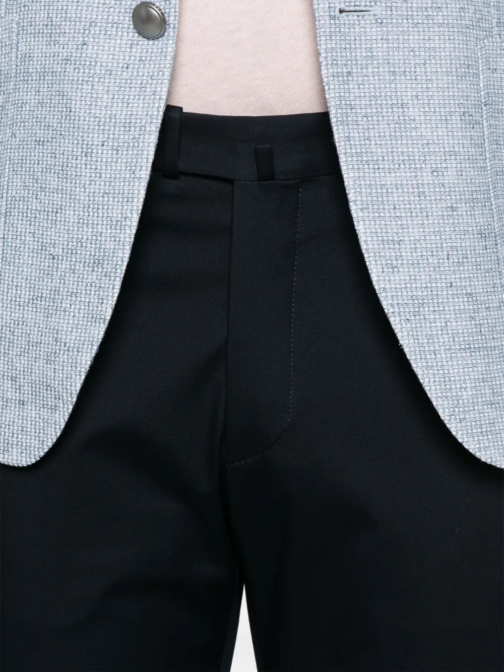 Tagliatore Broek met toelopende pijpen Blauw