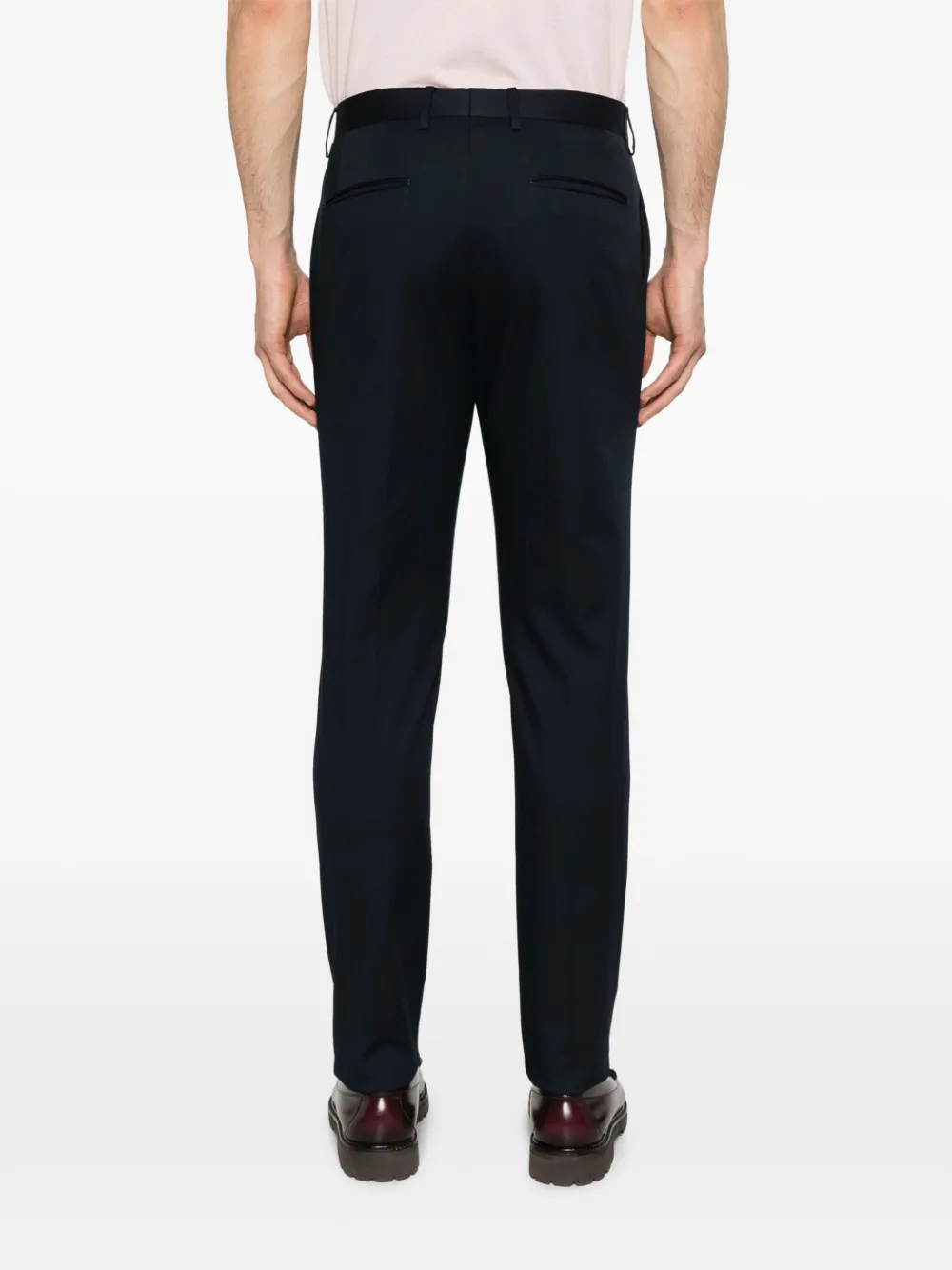Tagliatore Broek met toelopende pijpen Blauw