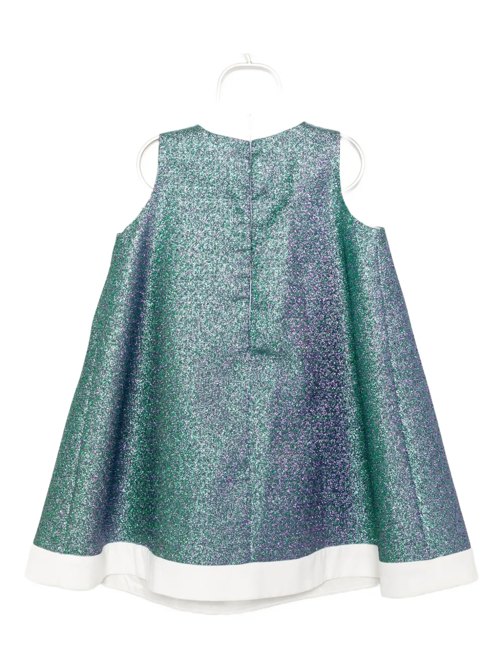 Hucklebones London Sunburst trapeeze jurk Groen