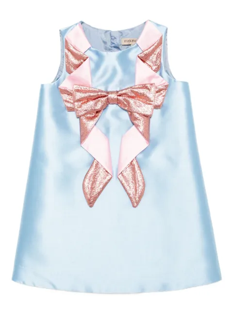 Hucklebones London origami bow shift dress