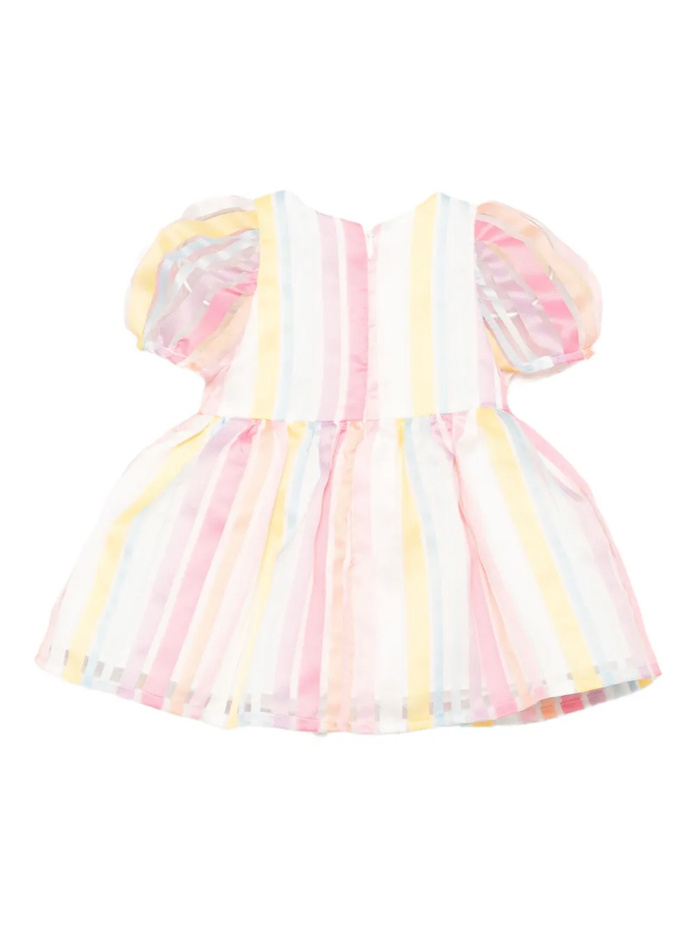 Hucklebones London Broekje en jurk met pofmouwen Roze