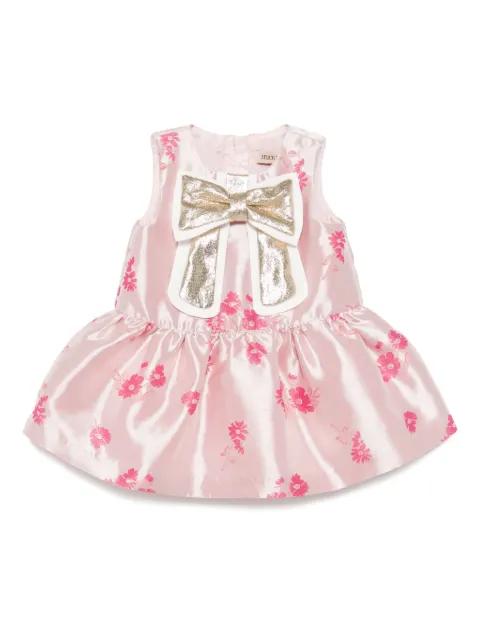 Hucklebones London vestido recto y bloomers con moño