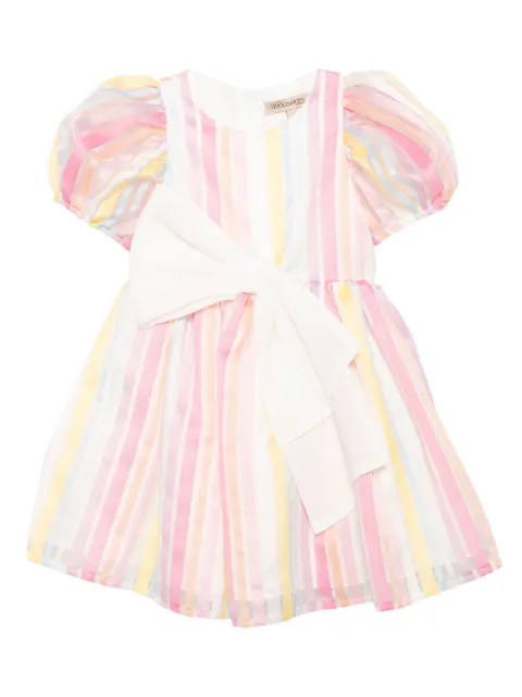 Hucklebones London puff-sleeves bodice dress