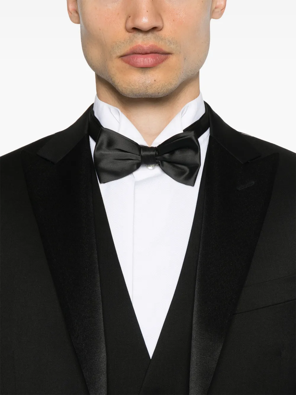 Corneliani Pak met enkele rij knopen Zwart