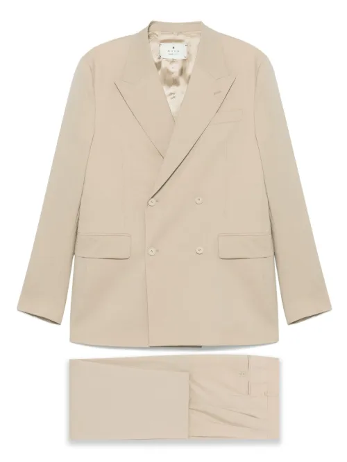Costume à veste à boutonnière croisée - Manuel Ritz - Modalova