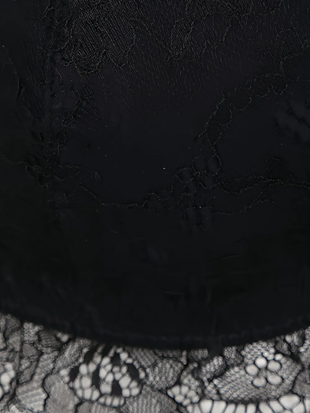 Love Stories Lace-trimmed Triangle Bra In Black