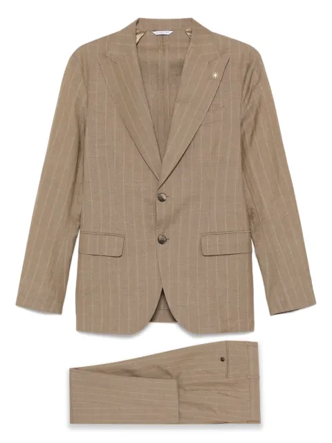 Manuel Ritz striped suit