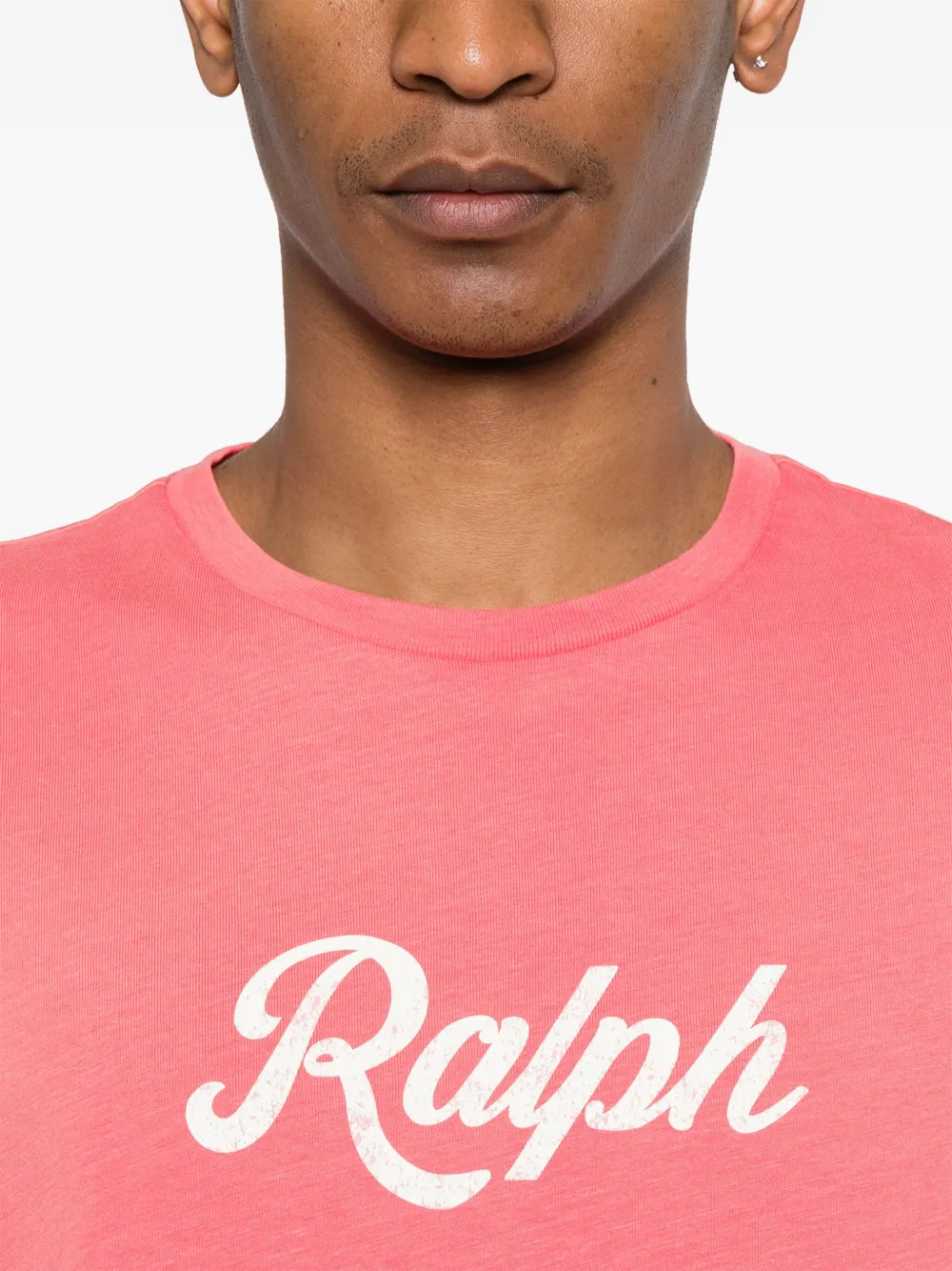 Polo Ralph Lauren T-shirt met logoprint Rood
