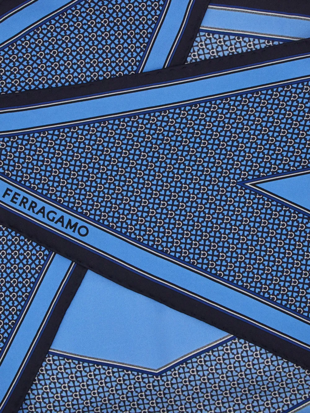Ferragamo diamond-shaped silk scarf | Image 2