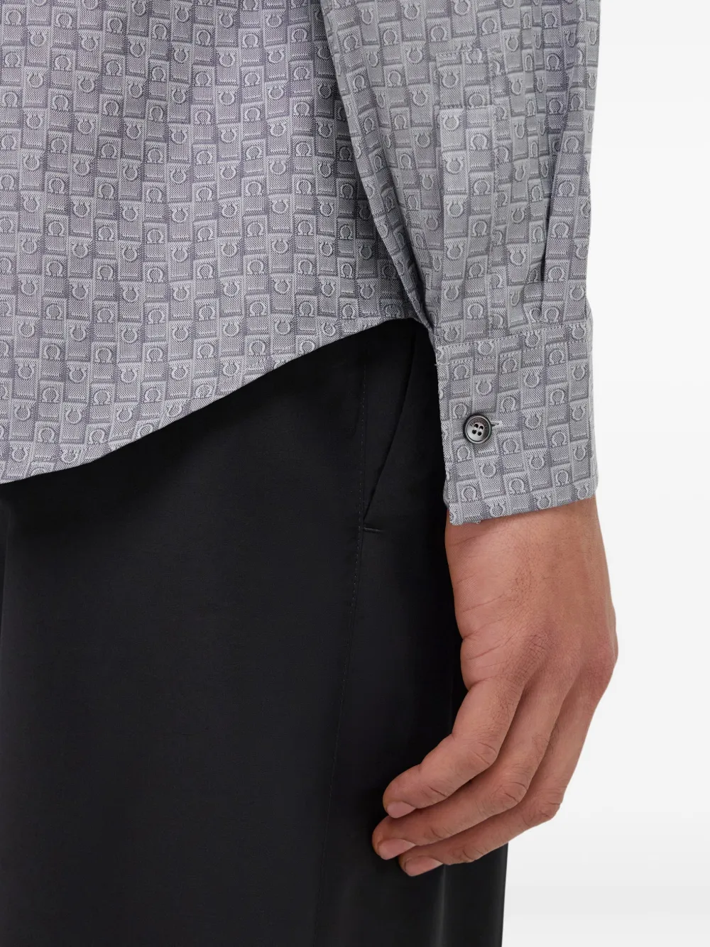 Ferragamo Camicia con monogramma | Image 6