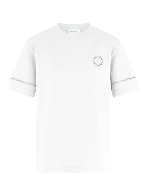 Ferragamo Ajour Sticker short-sleeves T-shirt
