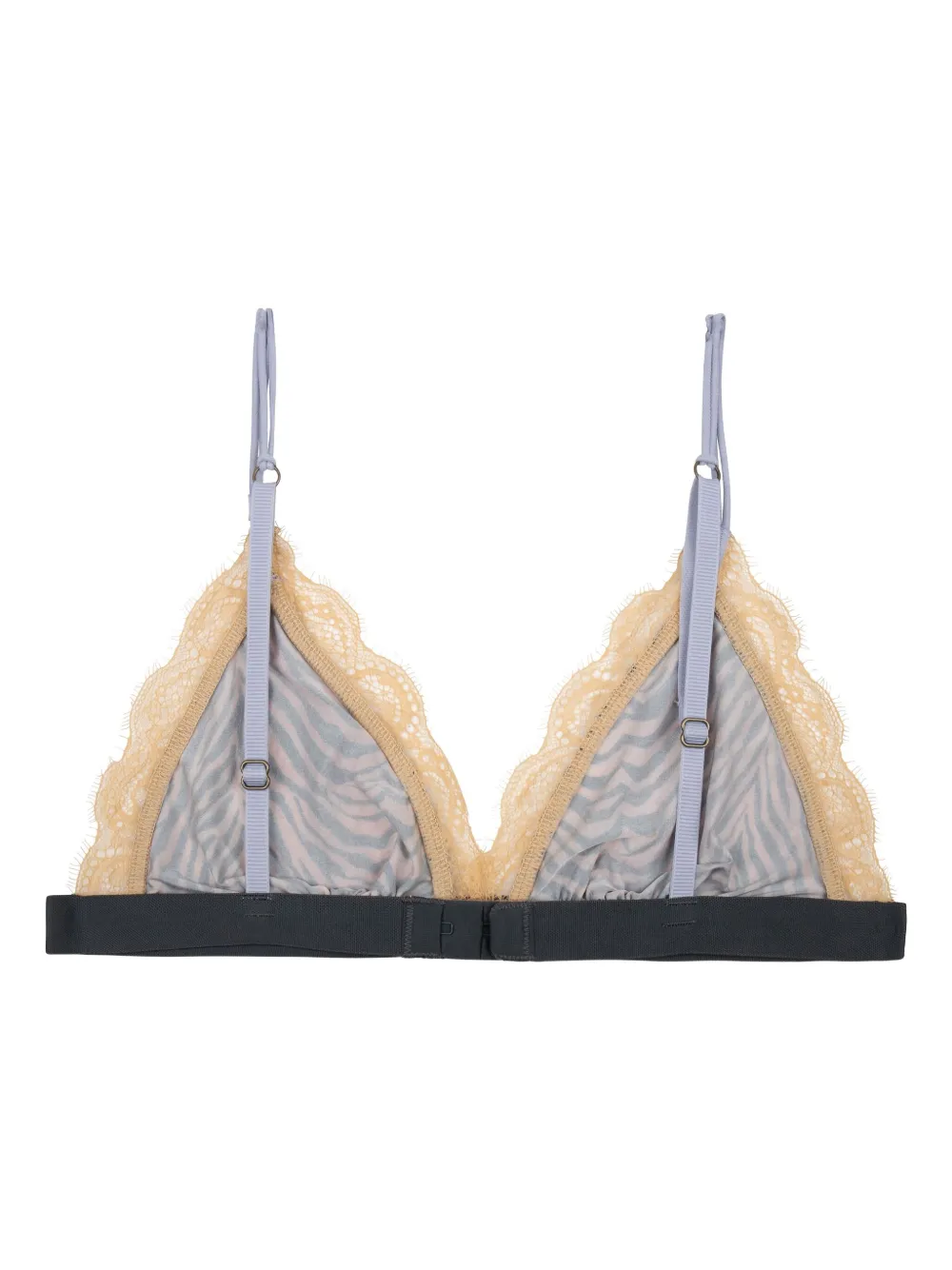 Love Stories zebra-print lace-trim bra | Image 2