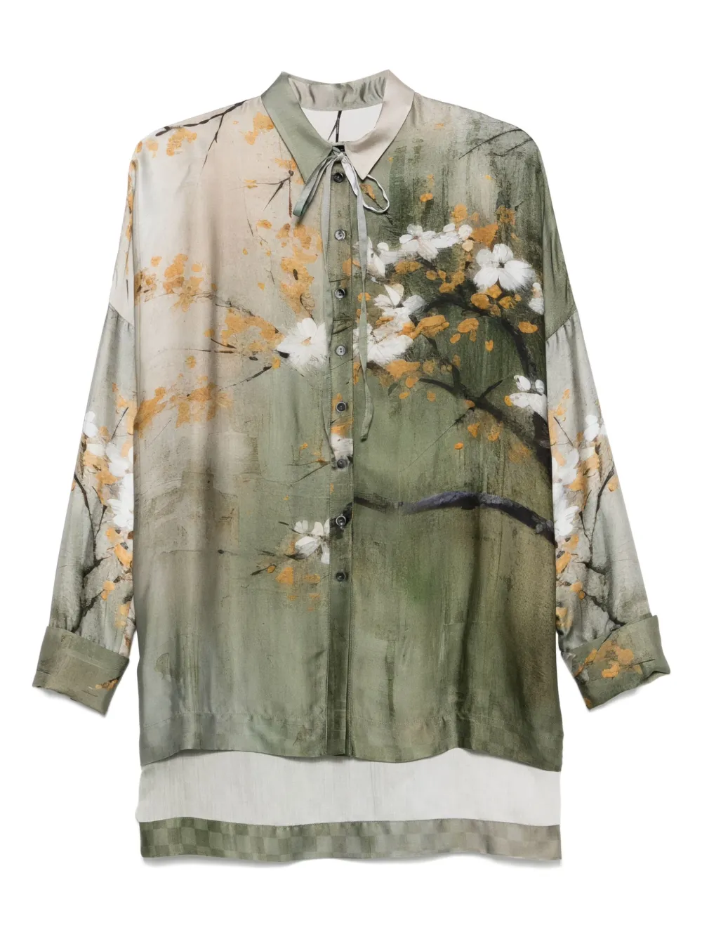 Masnada camisa estampada | verde | Image 1