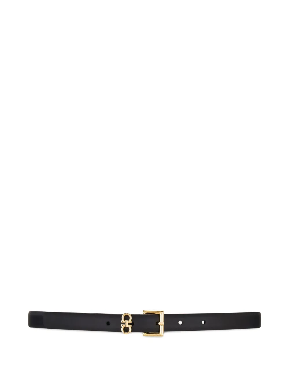 Ferragamo Verstelbare riem Zwart