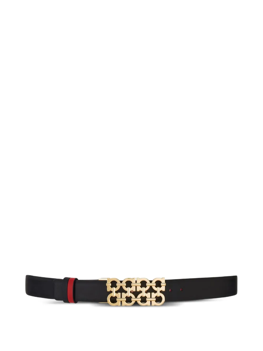 Ferragamo Verstelbare riem - Zwart