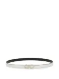 Ferragamo reversible adjustable Gancini belt - Silver