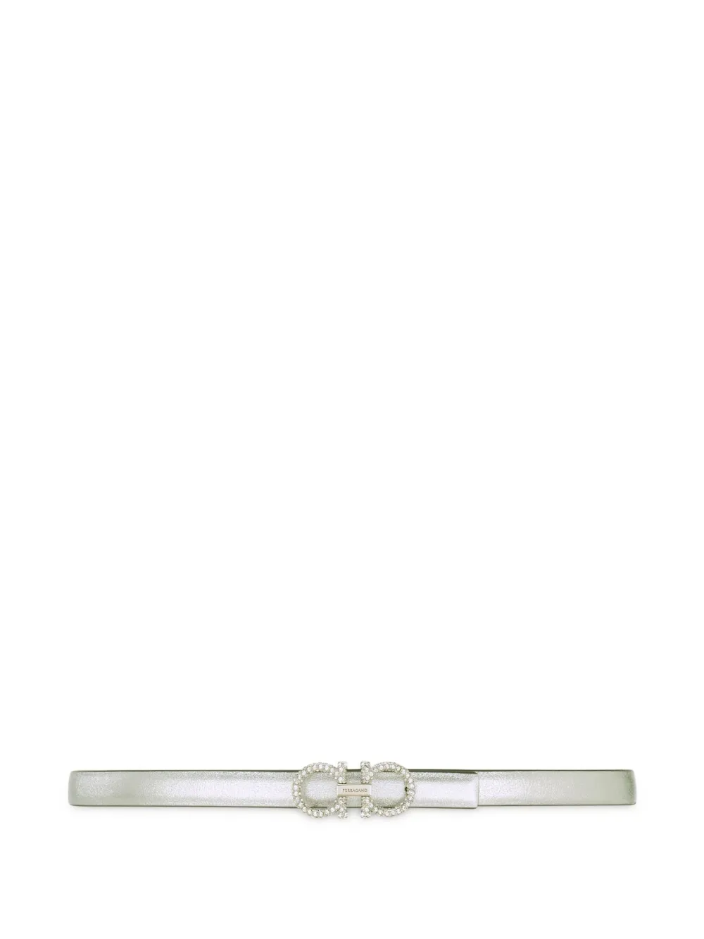 Ferragamo Verstelbare riem Zilver