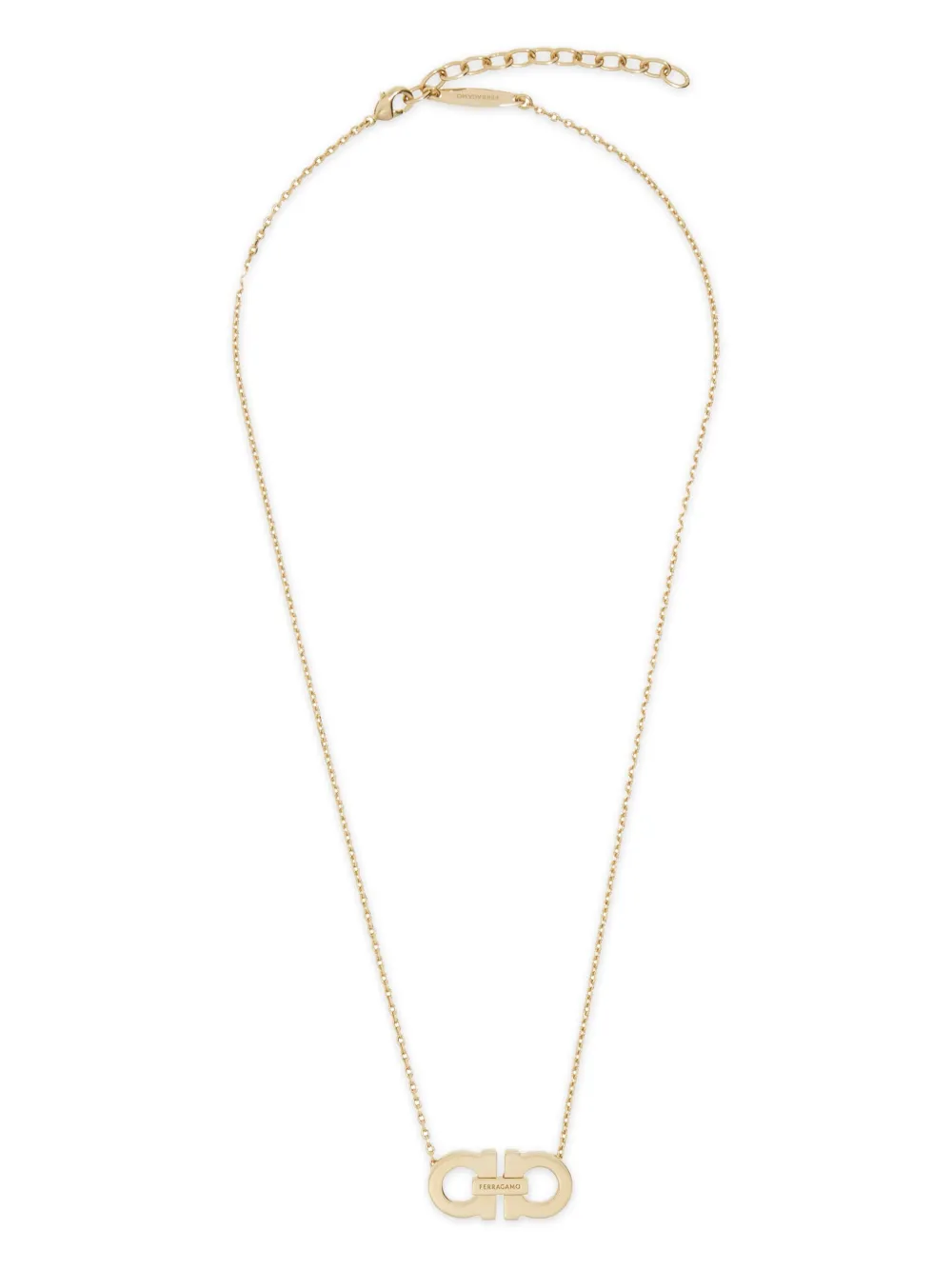 Ferragamo collar con dije Gancini | dorado | Image 1