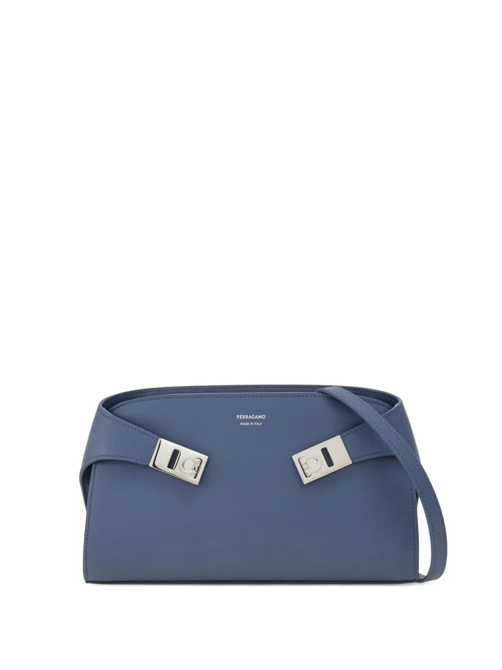 Ferragamo mini Hug cross body bag - ブルー Ferragamo mini Hug cross body bag - ブルー