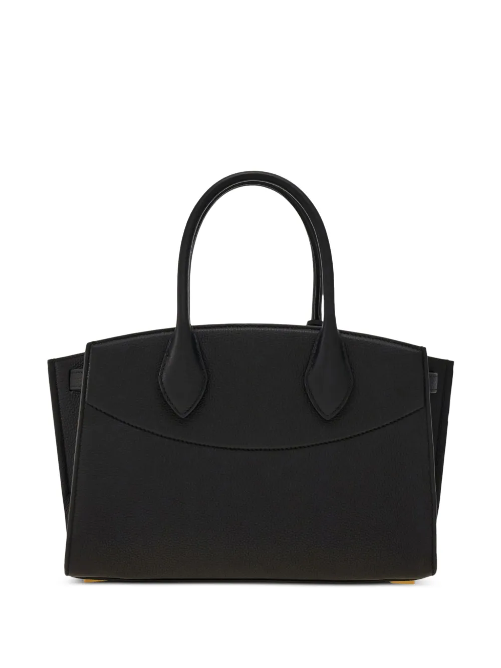 Ferragamo Leren shopper Zwart