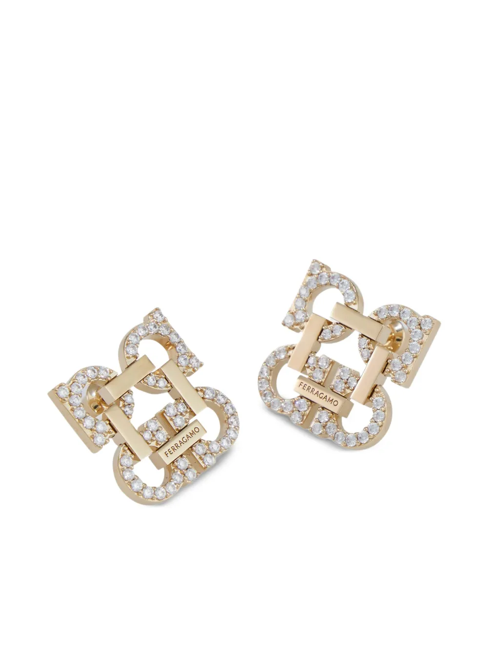 Ferragamo Orecchini a clip Gancini | Gioielli | Image 4