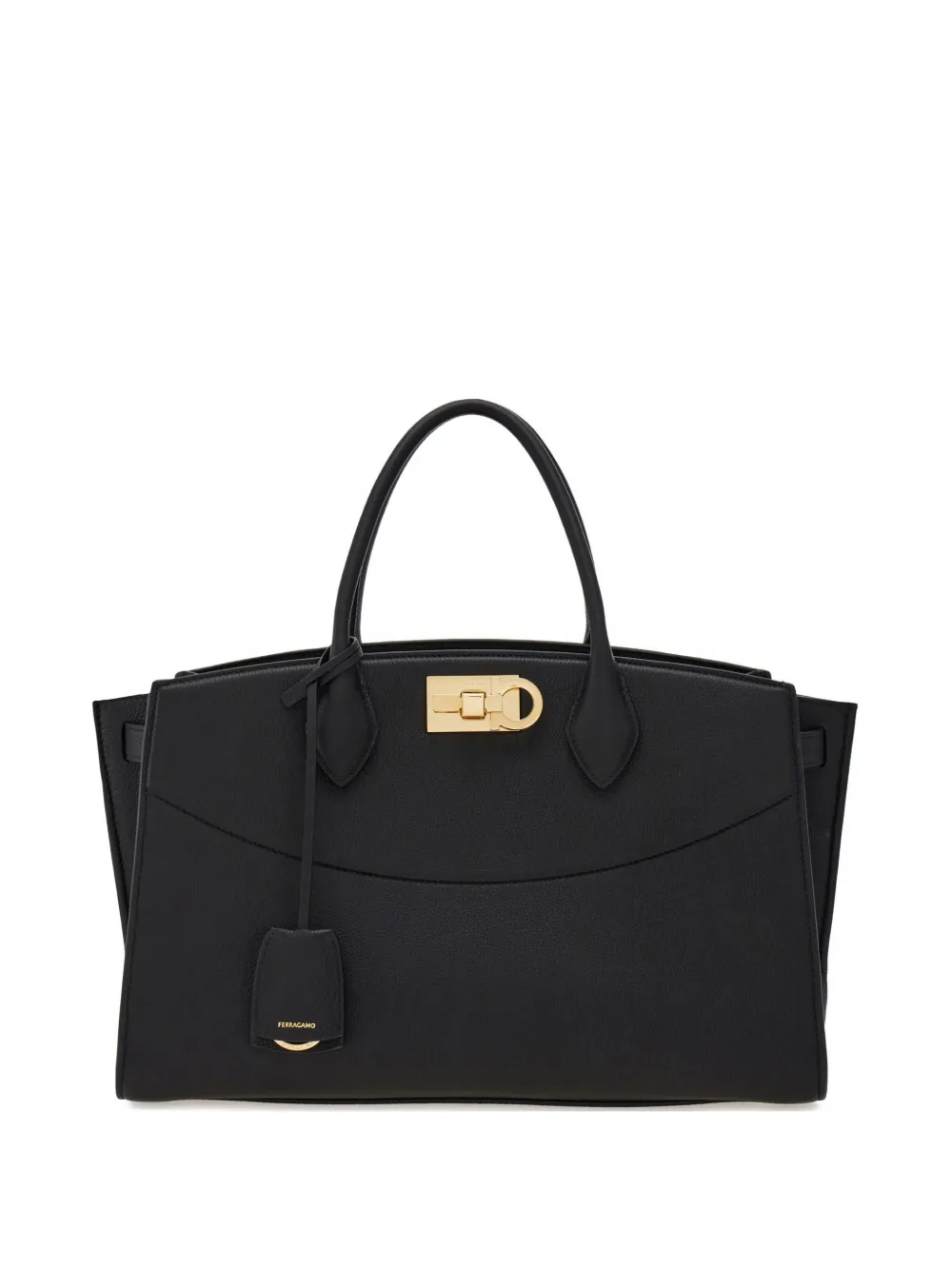Ferragamo large Soft Studio tote bag | Black | Image 1