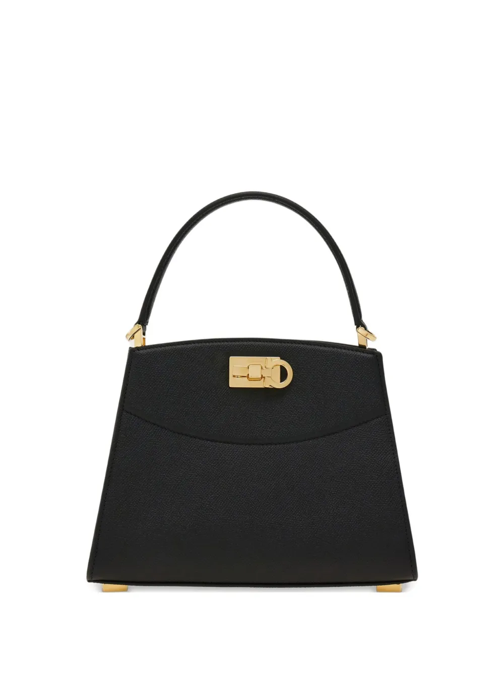Ferragamo Kleine Studio Box shopper Zwart