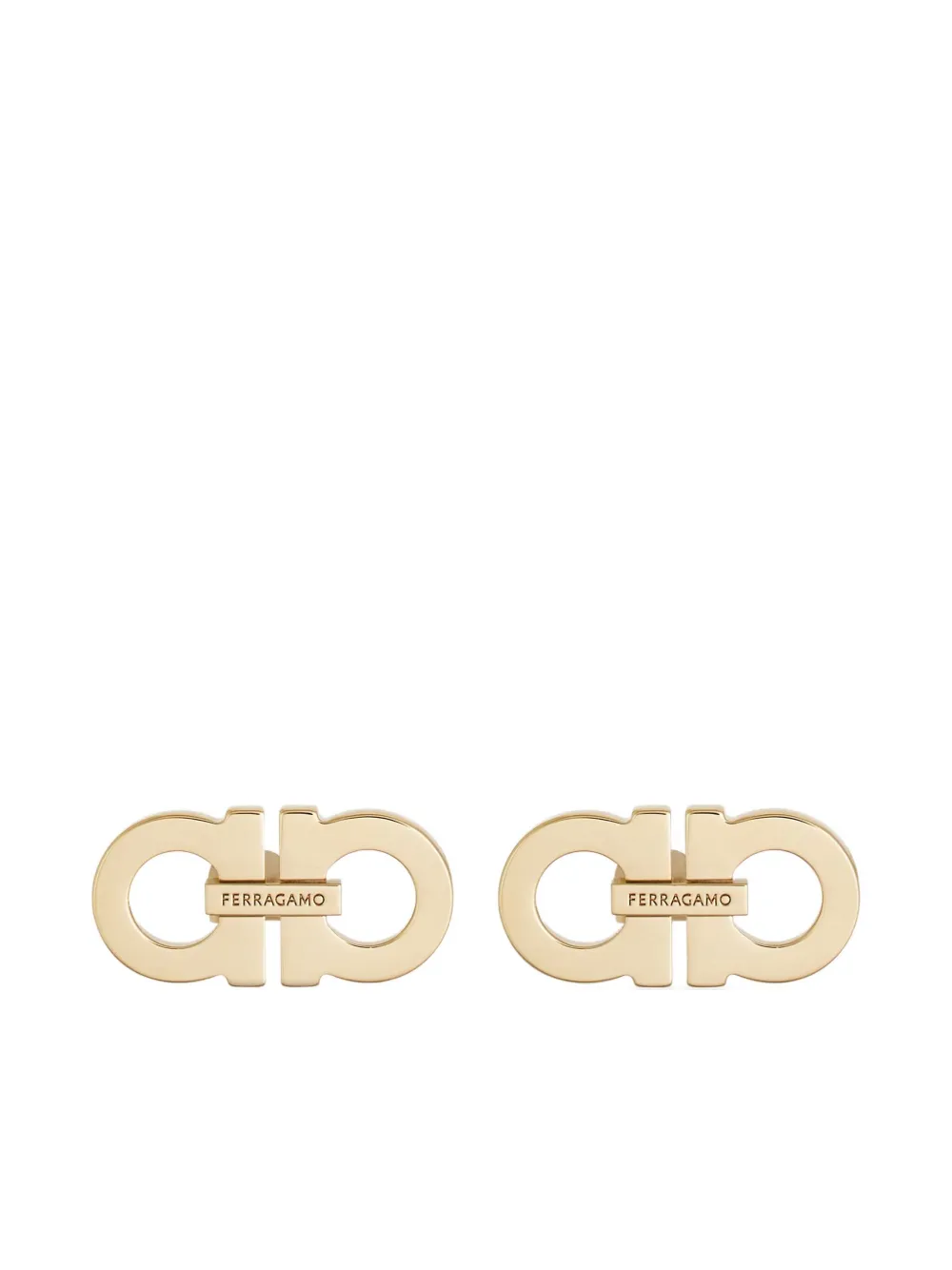 Ferragamo aretes Double Gancini | dorado | Image 1