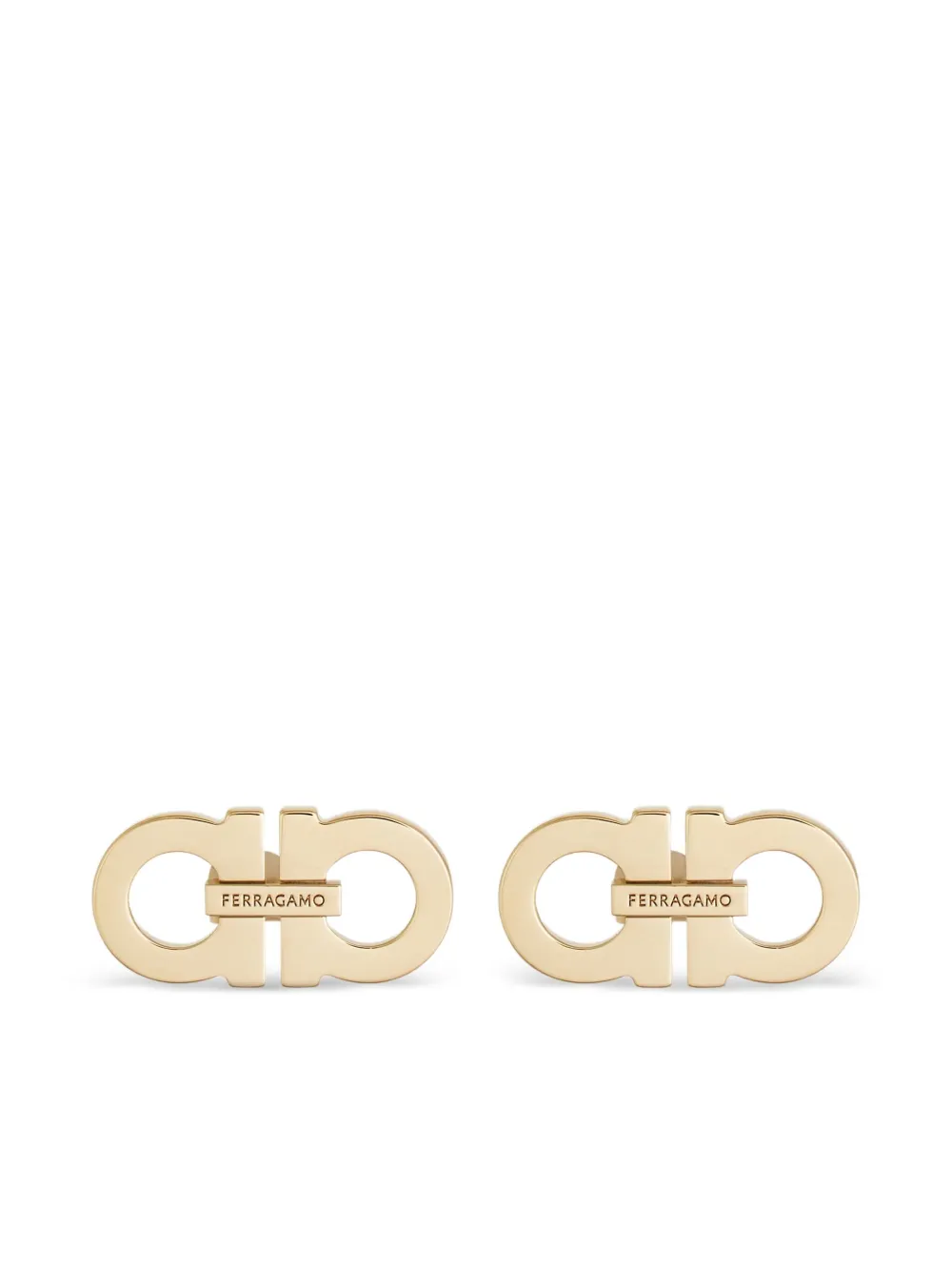 Ferragamo aretes Double Gancini | dorado | Image 1