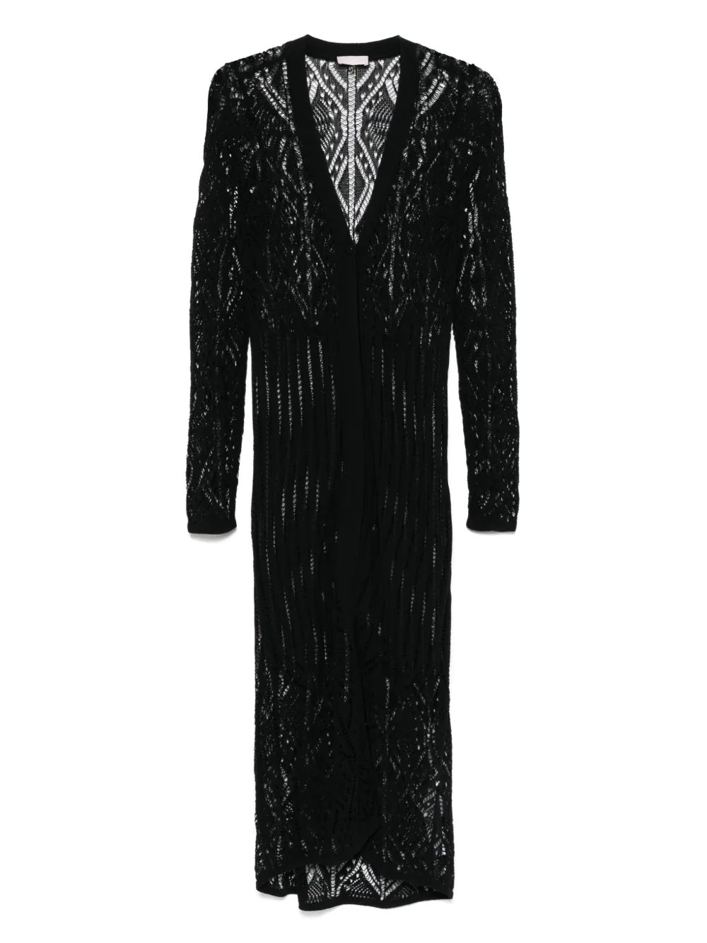 LIU JO cárdigan con diseño calado | negro | Image 1