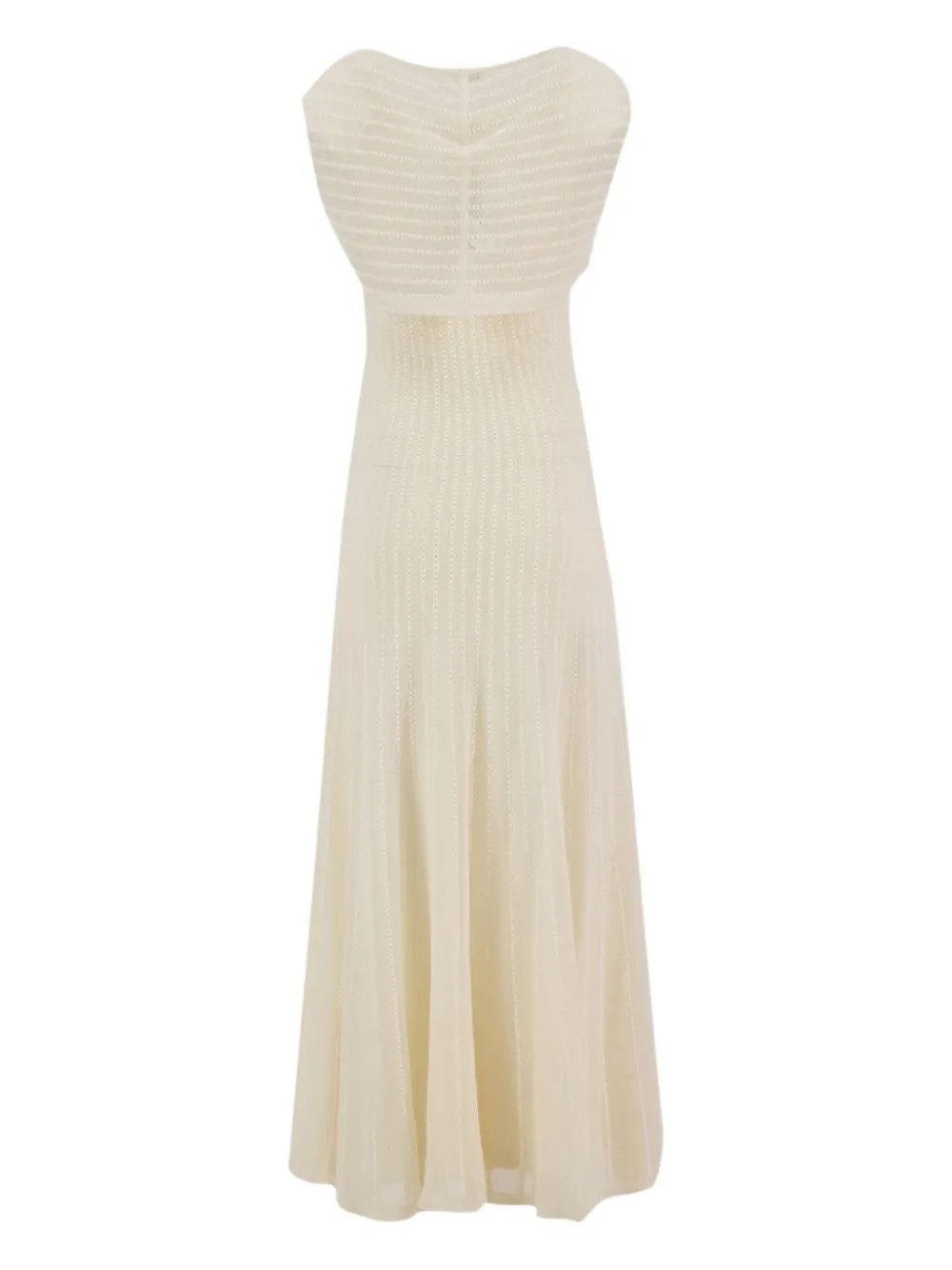 KHAITE Thora maxi dress - Beige