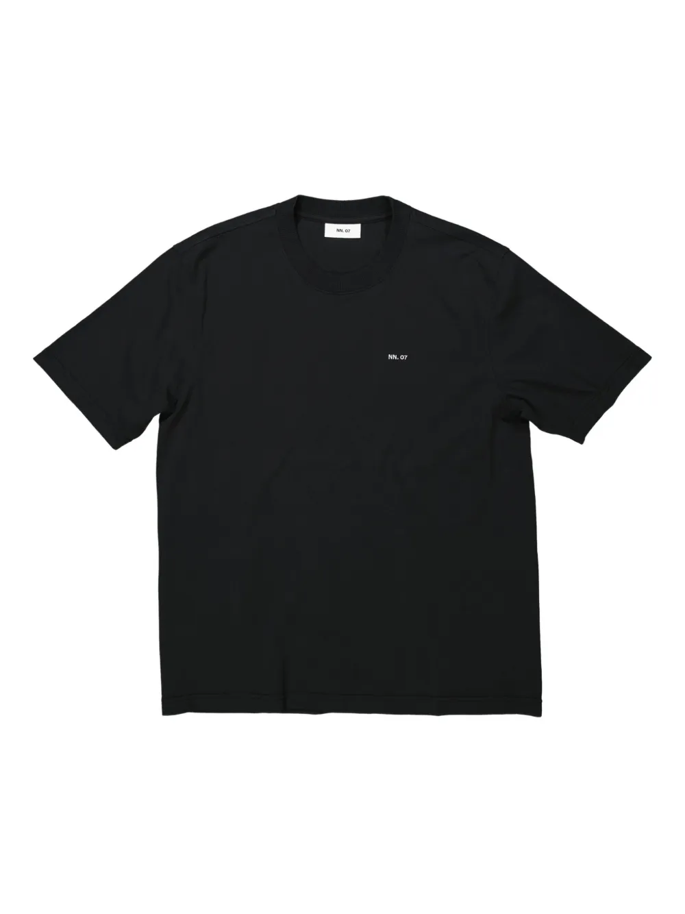 NN07 playera con logo bordado | negro | Image 1