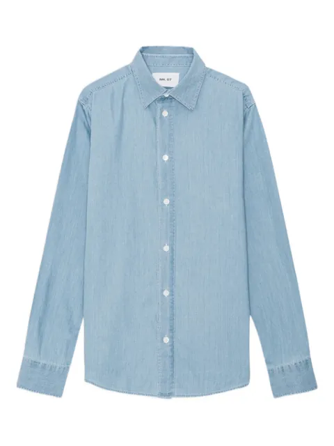 NN07 lightweight denim shirt