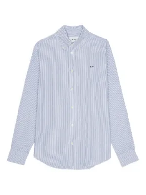 A.P.C. ストライプ ポケット シャツ | グリーン | FARFETCH JP