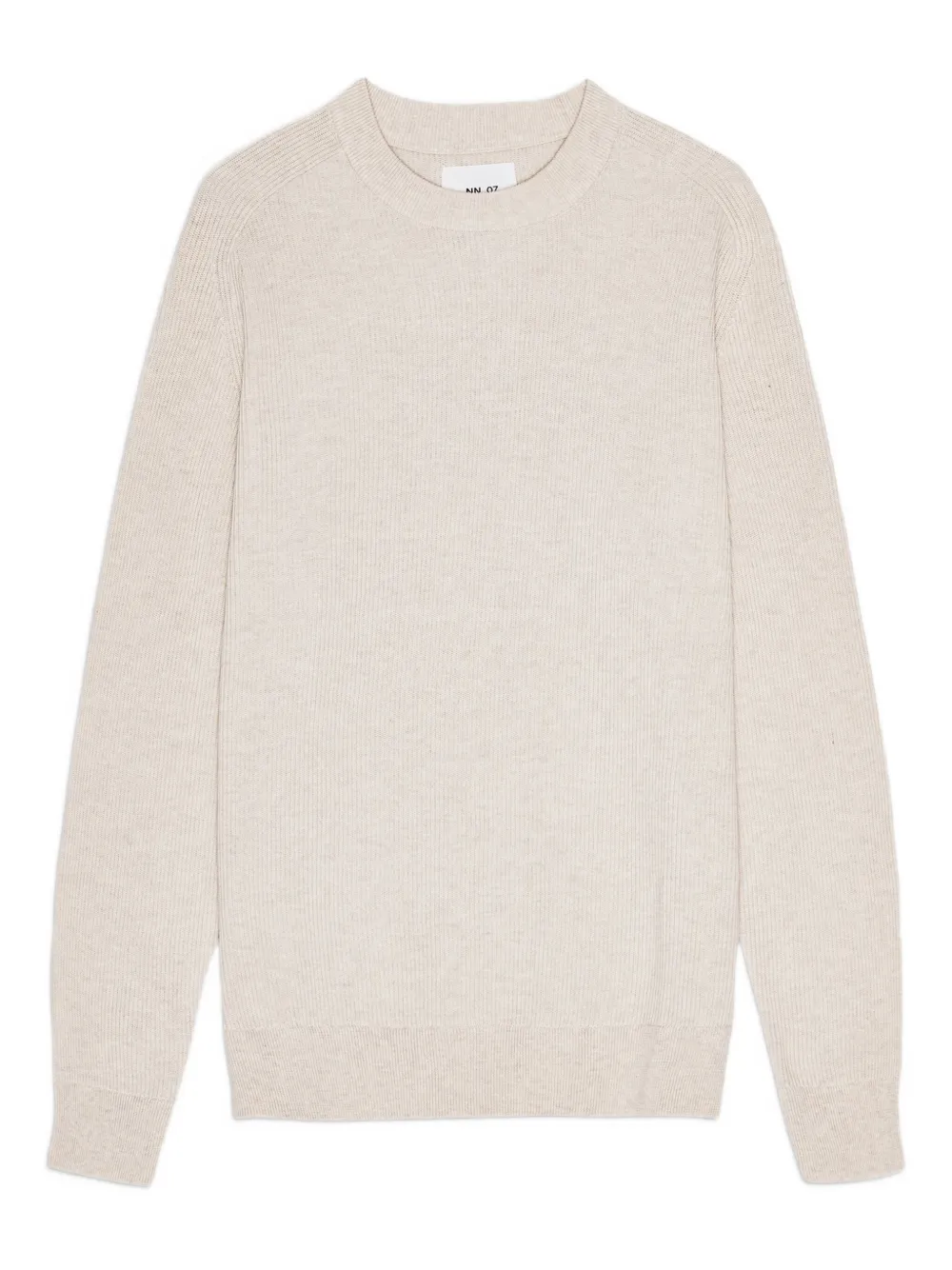 NN07 Gerippter Strickpullover | Nude | Image 1