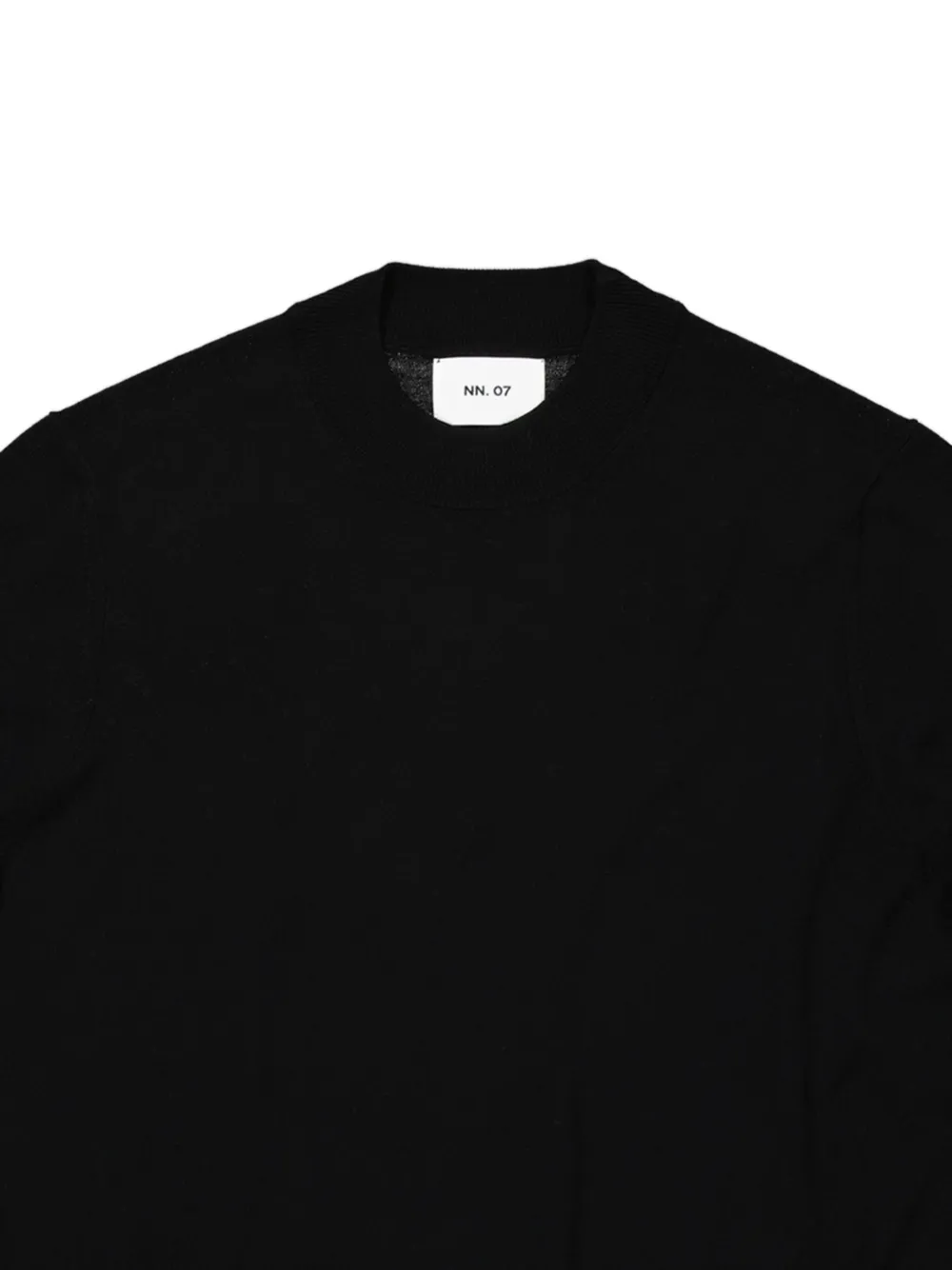 NN07 crew-neck long-sleeve sweater - Zwart