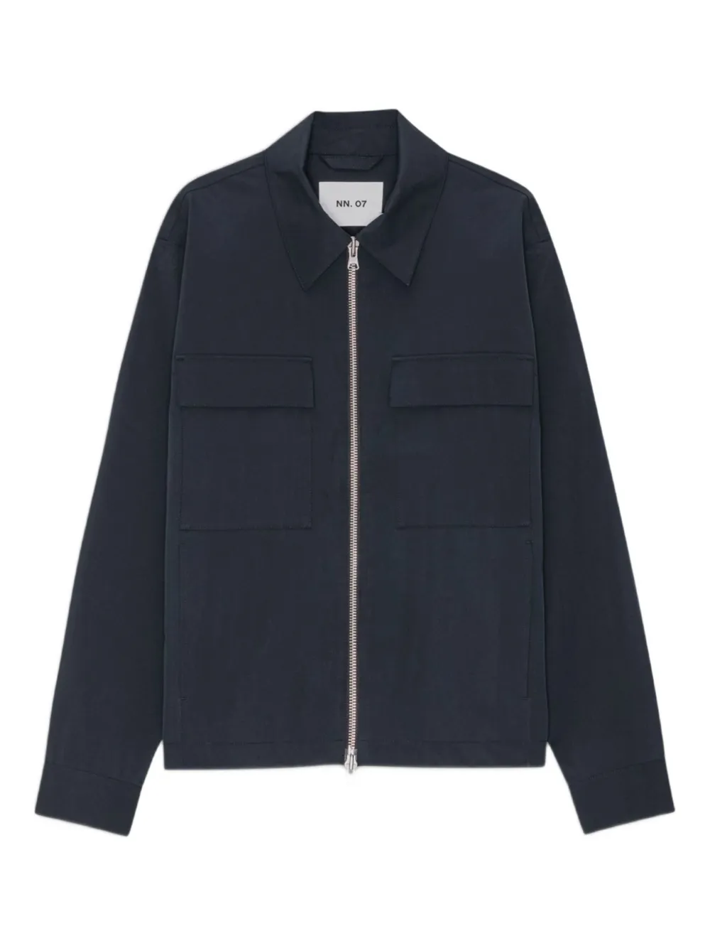 NN07 zip-up utility jacket | Blue | Image 1