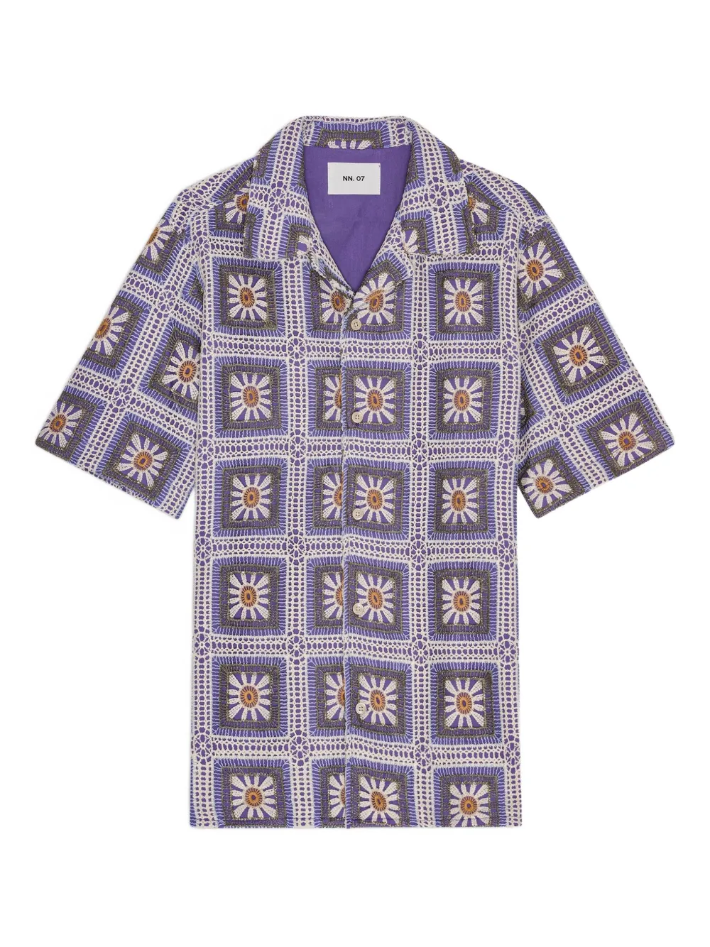 NN07 Julio shirt | Purple | Image 1