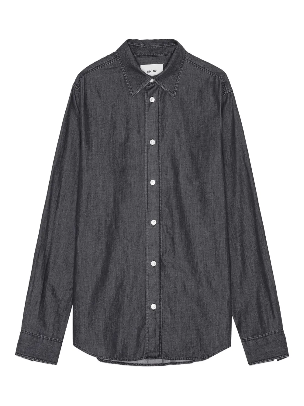 NN07 camisa Colby | gris | Image 1