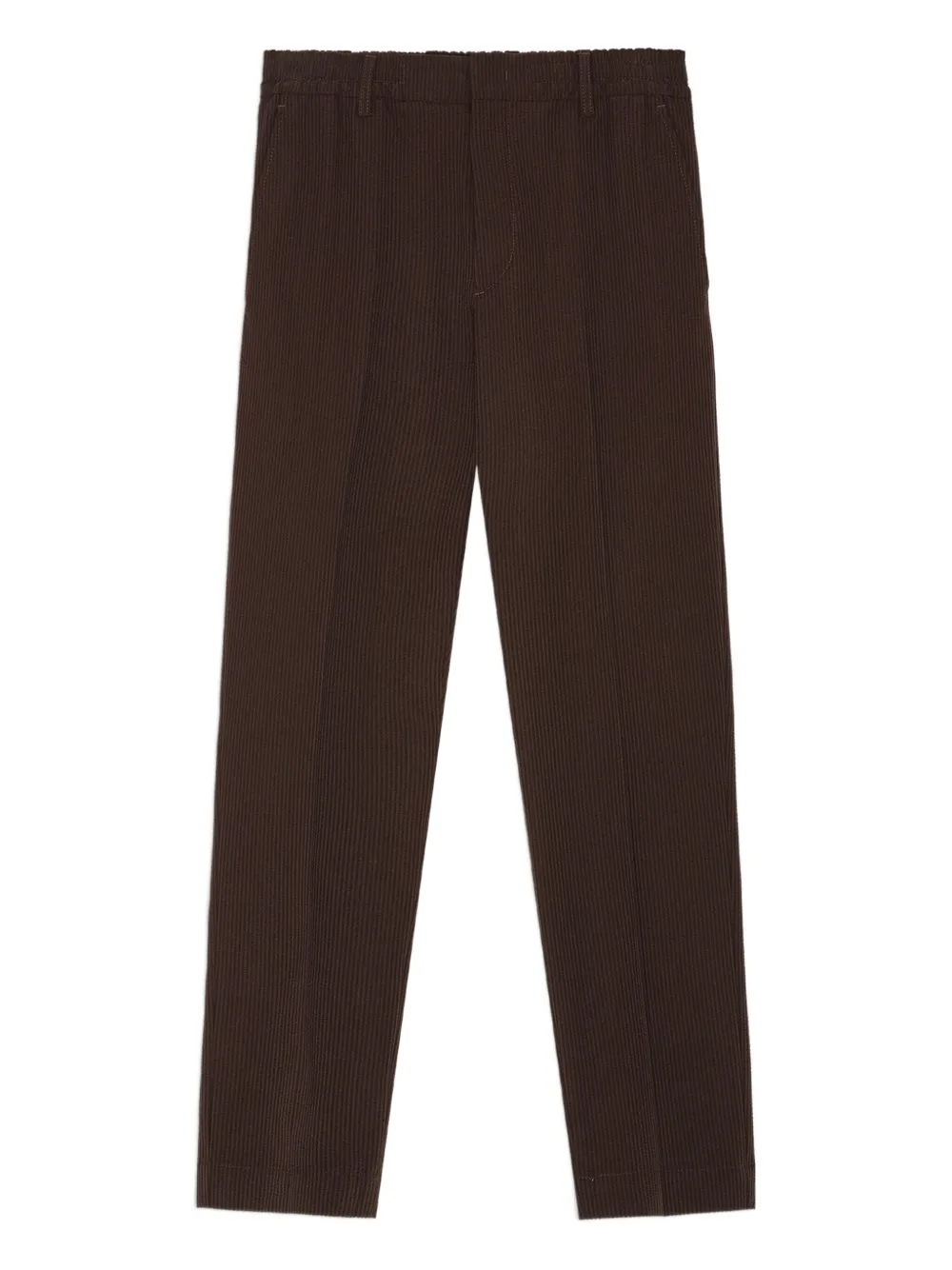 NN07 Hose mit Nadelstreifen | Braun | Image 1