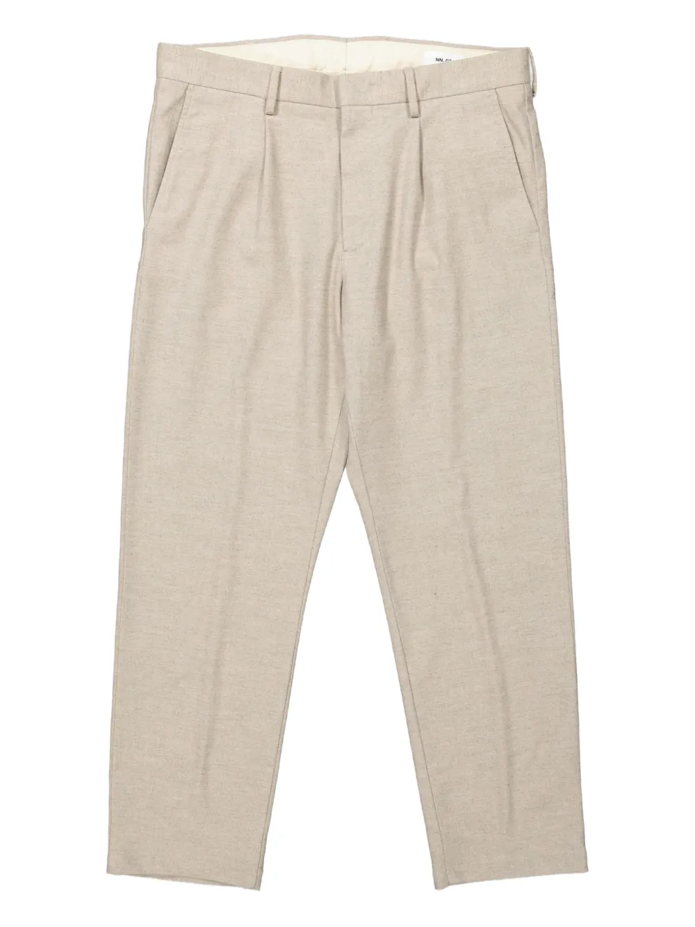 NN07 pantalones de vestir con pinzas | neutro | Image 1