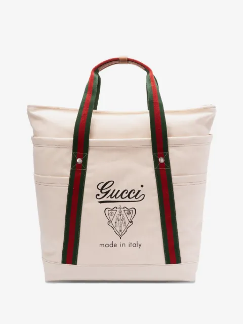 Gucci grand sac cabas imprimé en toile