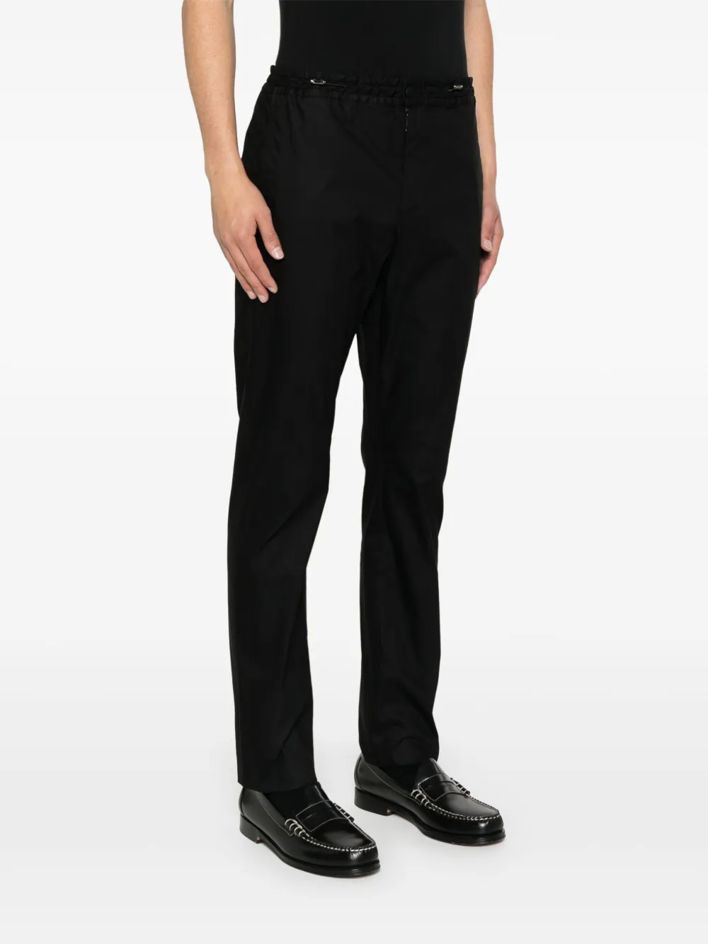 PT Torino Katoenen broek Zwart