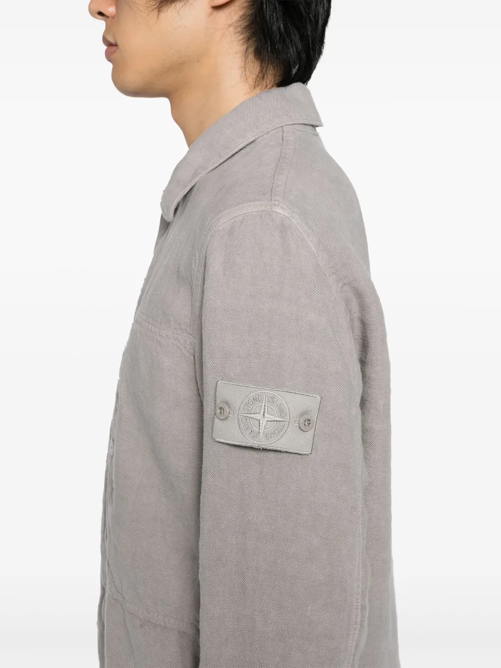 STONE ISLAND LINEN SHIRT