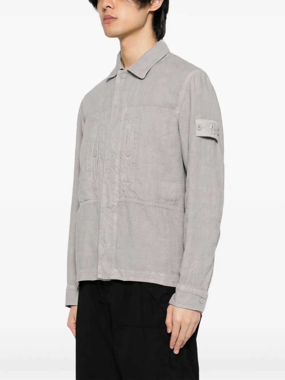 STONE ISLAND LINEN SHIRT