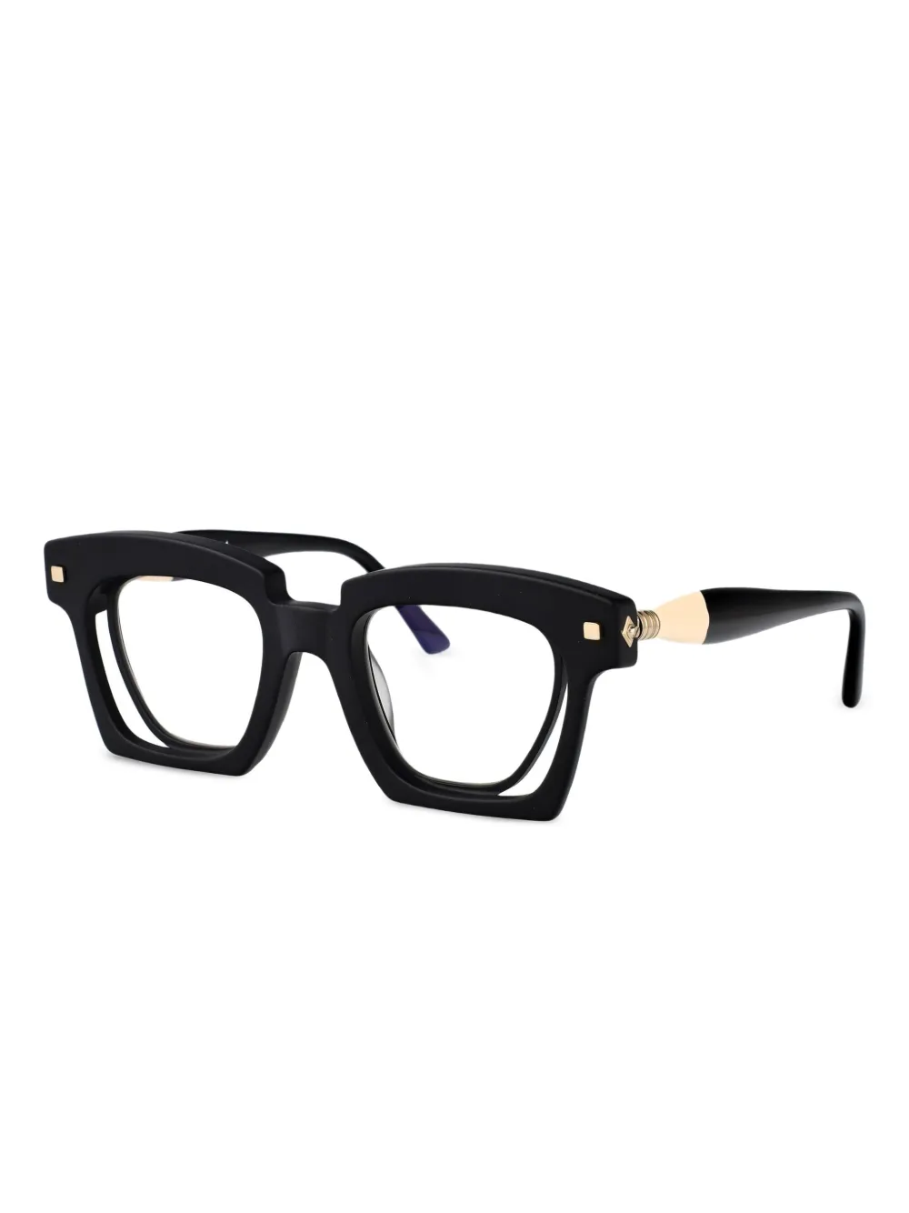 Kuboraum square-frame glasses | Men | Image 2